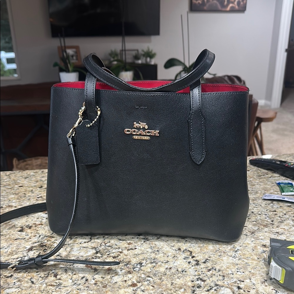 Coach Black and Red Women's Bag